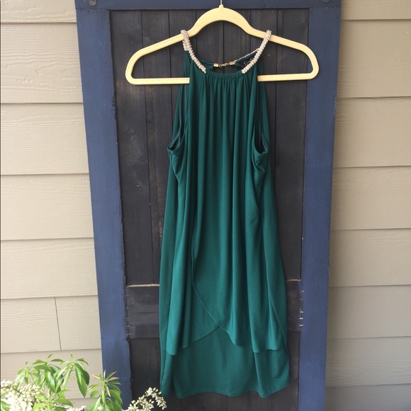 Jessica Simpson Dresses & Skirts - NWOT Jessica Simpson green dress size 6!